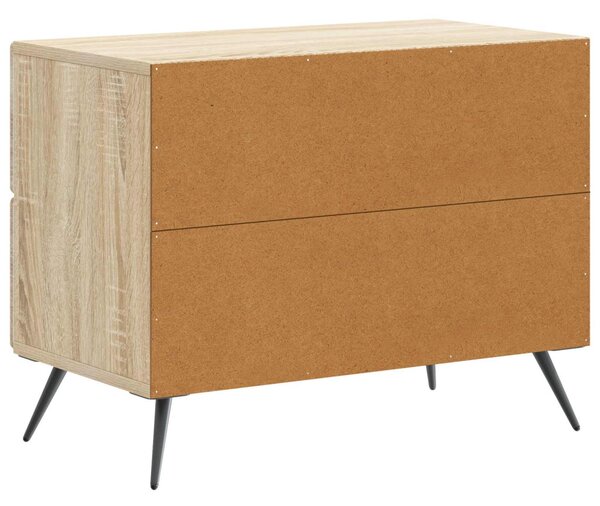 Éjjeliszekrény Sonoma Tölgy 62 x 34,5 x 47,5 cm Szerelt Fa