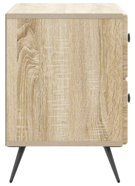 Éjjeliszekrény Sonoma Tölgy 62 x 34,5 x 47,5 cm Szerelt Fa