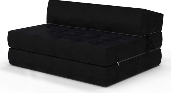Matracesen Összehajtható matrac 70x200 - fekete