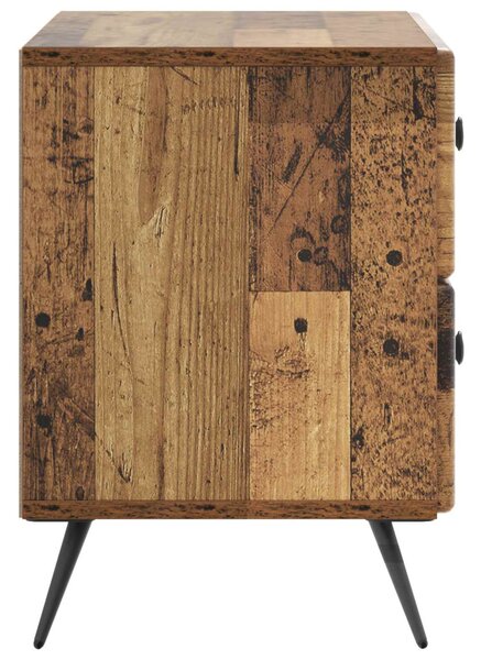 Éjjeliszekrény fiókkal Antik Fa 62 x 34,5 x 47,5 cm Szerelt Fa