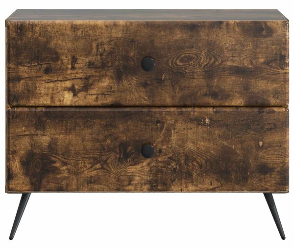 Éjjeliszekrény Füstös Tölgy 62 x 34,5 x 47,5 cm Szerelt Fa