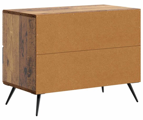 Éjjeliszekrény fiókkal Antik Fa 62 x 34,5 x 47,5 cm Szerelt Fa