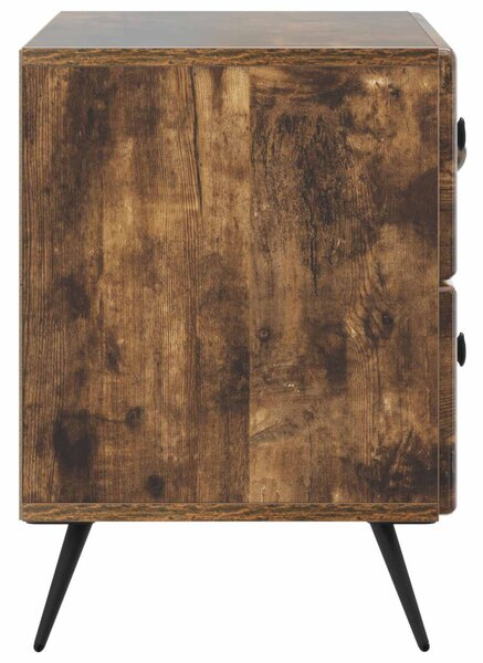 Éjjeliszekrény Füstös Tölgy 62 x 34,5 x 47,5 cm Szerelt Fa