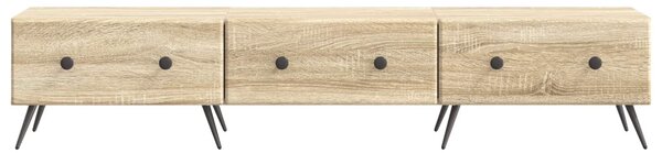 TV szekrény fiókkal Sonoma Tölgy 147 x 34,5 x 30 cm Szerelt Fa