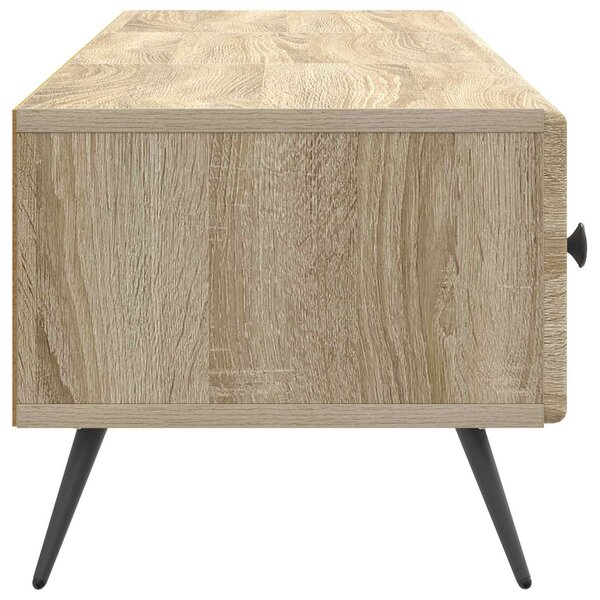 TV szekrény fiókkal Sonoma Tölgy 147 x 34,5 x 30 cm Szerelt Fa
