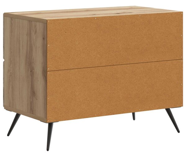 Éjjeliszekrény Kézműves Tölgy 62 x 34,5 x 47,5 cm Szerelt Fa