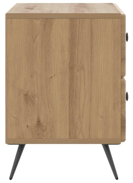 Éjjeliszekrény Kézműves Tölgy 62 x 34,5 x 47,5 cm Szerelt Fa