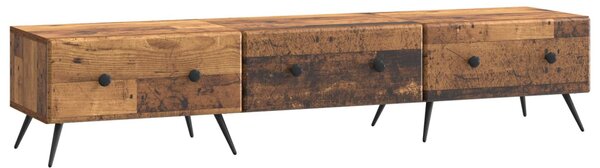 TV szekrény fiókkal Antik Fa 147 x 34,5 x 30 cm Szerelt Fa