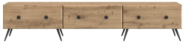 TV szekrény Kézműves Tölgy 147 x 34,5 x 30 cm Szerelt Fa