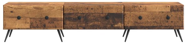 TV szekrény fiókkal Antik Fa 147 x 34,5 x 30 cm Szerelt Fa