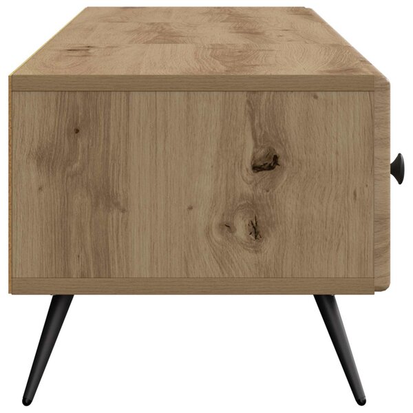 TV szekrény Kézműves Tölgy 147 x 34,5 x 30 cm Szerelt Fa