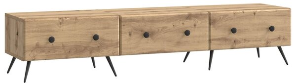 TV szekrény Kézműves Tölgy 147 x 34,5 x 30 cm Szerelt Fa