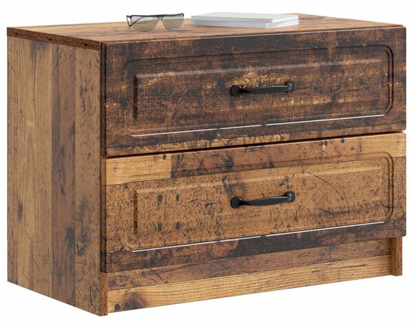 Éjjeliszekrény fiókkal Antik Fa 62 x 34,5 x 44,5 cm Szerelt Fa