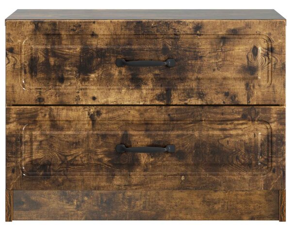 Éjjeliszekrény Füstös Tölgy 62 x 34,5 x 44,5 cm Szerelt Fa