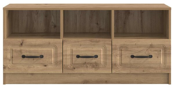 TV szekrény Kézműves Tölgy 102 x 34,5 x 47 cm Szerelt Fa