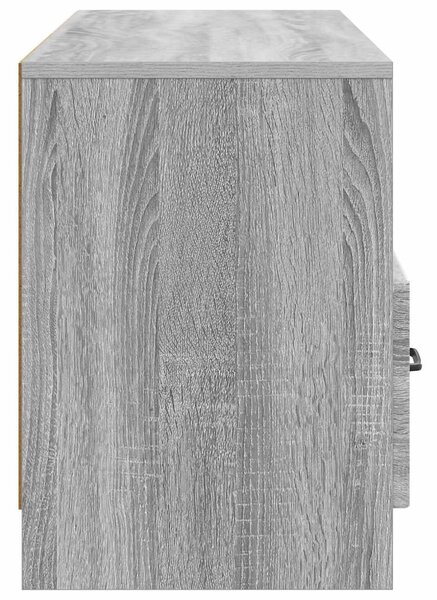 TV szekrény fiókkal Szürke Sonoma 102 x 34,5 x 47 cm Szerelt Fa