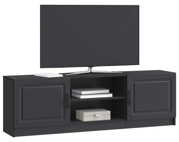 TV szekrény Fekete 150 x 31 x 47 cm Szerelt Fa