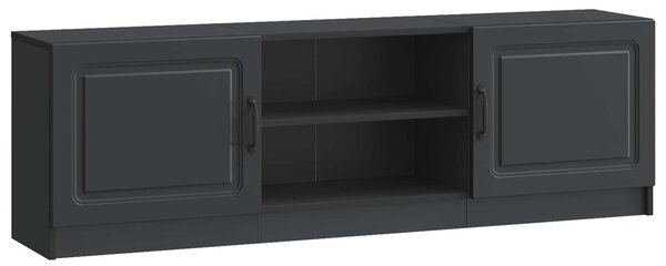 TV szekrény Fekete 150 x 31 x 47 cm Szerelt Fa