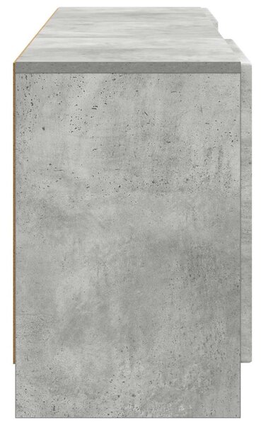 TV szekrény Betonszürke 150 x 31 x 47 cm Szerelt Fa