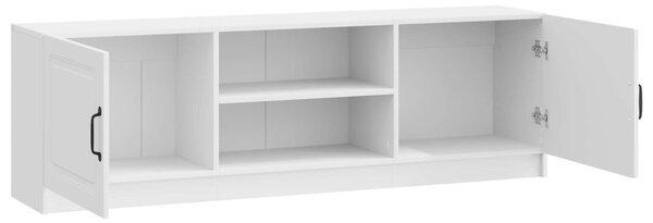 TV szekrény Magasfényű Fehér 150 x 31 x 47 cm Szerelt Fa
