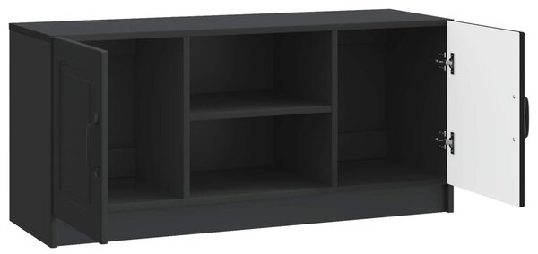 TV szekrény Fekete 102 x 34,5 x 47 cm Szerelt Fa