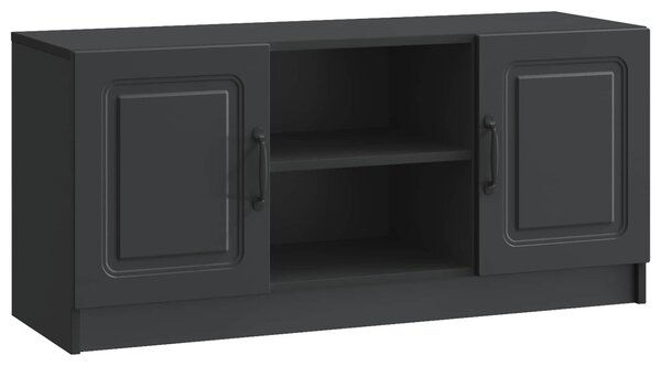 TV szekrény Fekete 102 x 34,5 x 47 cm Szerelt Fa