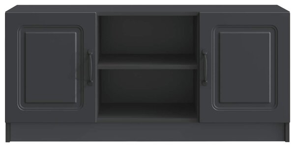 TV szekrény Fekete 102 x 34,5 x 47 cm Szerelt Fa
