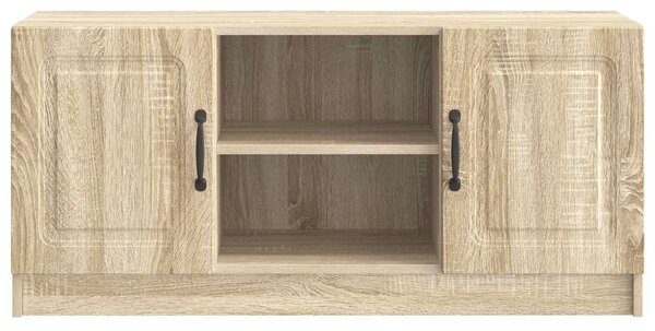 TV szekrény Sonoma Tölgy 102 x 34,5 x 47 cm Szerelt Fa