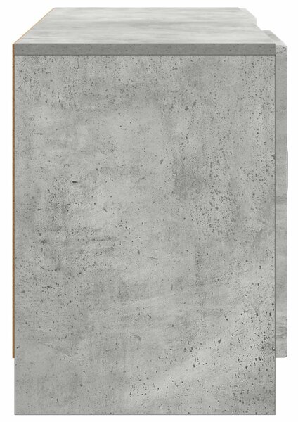 TV szekrény Betonszürke 102 x 34,5 x 47 cm Szerelt Fa