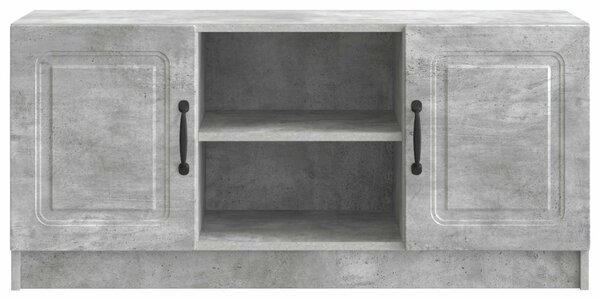 TV szekrény Betonszürke 102 x 34,5 x 47 cm Szerelt Fa