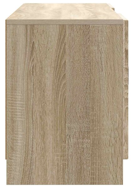 TV szekrény Sonoma Tölgy 102 x 34,5 x 47 cm Szerelt Fa