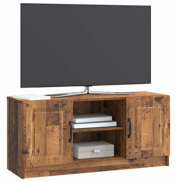 TV szekrény Antik Fa 102 x 34,5 x 47 cm Szerelt Fa