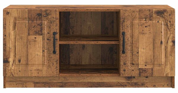 TV szekrény Antik Fa 102 x 34,5 x 47 cm Szerelt Fa