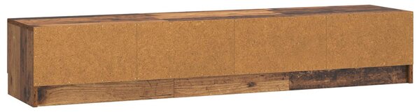 TV szekrény fiókkal Antik Fa 147 x 34,5 x 27 cm Szerelt Fa