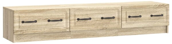 TV szekrény fiókkal Sonoma Tölgy 147 x 34,5 x 27 cm Szerelt Fa