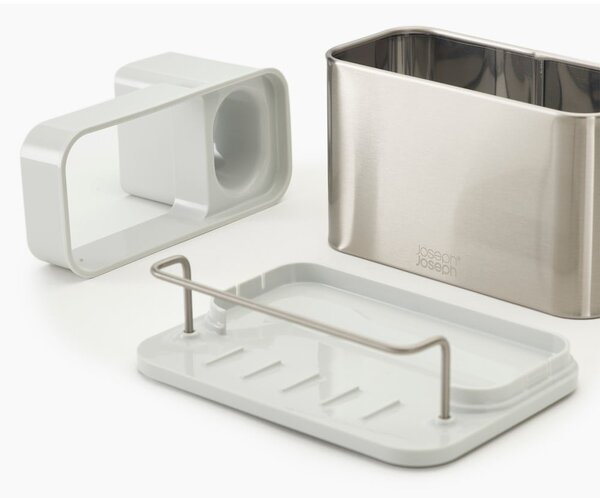 Ezüstszínű fém mosogatóeszköz tartó Surface – Joseph Joseph