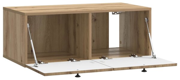 Fali TV szekrény Kézműves Tölgy 78,5 x 41 x 30 cm Szerelt Fa
