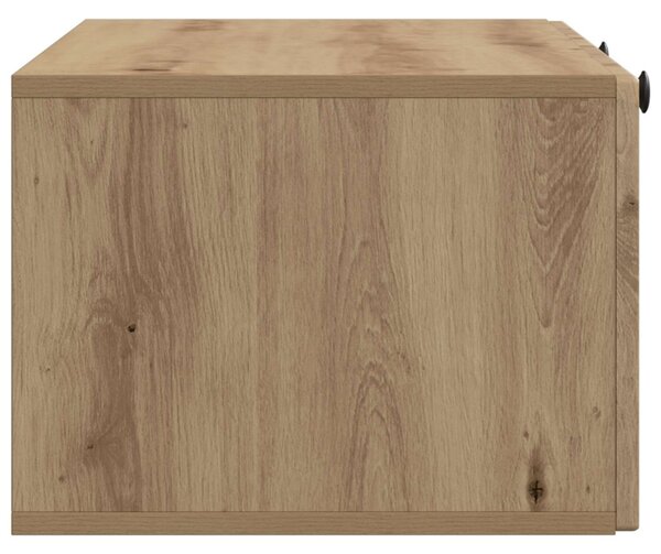 Fali TV szekrény Kézműves Tölgy 78,5 x 41 x 30 cm Szerelt Fa