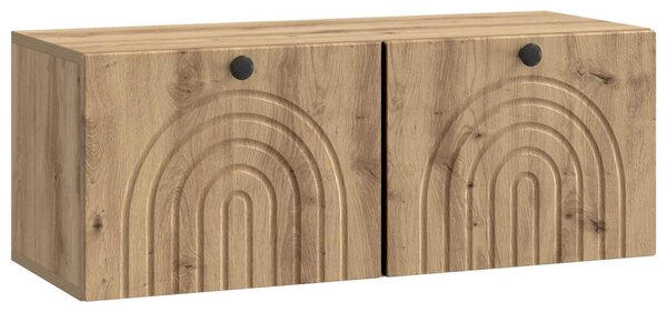 Fali TV szekrény Kézműves Tölgy 78,5 x 31 x 30 cm Szerelt Fa