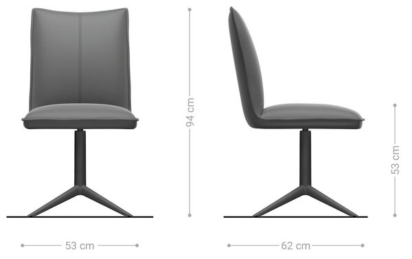 DELIFE Étkezőszék Lelio-Flex bouclé puha bézs fehér kereszt láb 360° forgatható billenő zsákrugó