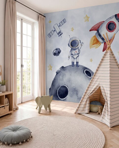 Fotótapéta Űrhajósok az űrben, Fotótapéta űr, w01461 : Uwalls.hu