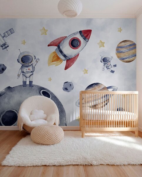 Fotótapéta Űrhajósok az űrben, Fotótapéta űr, w01461 : Uwalls.hu
