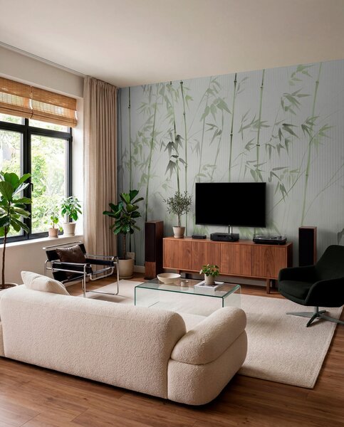Fotótapéta Akvarell bambusz, Természet fotótapéta, w08390v2 : Uwalls.hu