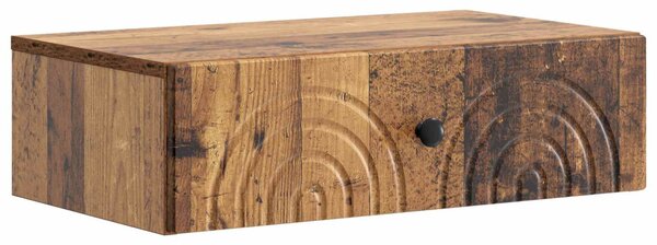 Fali oldaltábla Antik Fa 59 x 34,5 x 17 cm Szerelt Fa