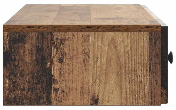 Fali oldaltábla Antik Fa 87,5 x 34,5 x 17 cm Szerelt Fa