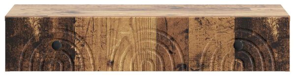Fali oldaltábla Antik Fa 87,5 x 34,5 x 17 cm Szerelt Fa