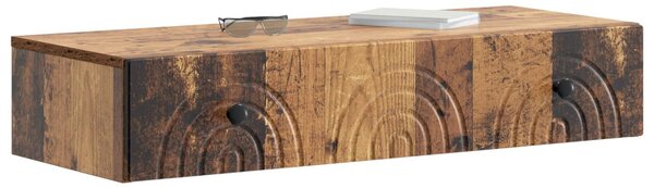 Fali oldaltábla Antik Fa 87,5 x 34,5 x 17 cm Szerelt Fa