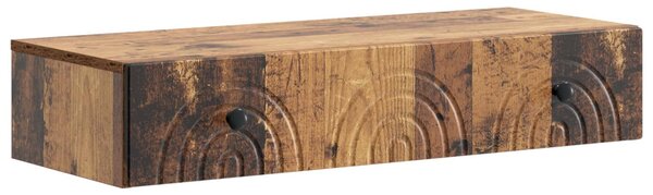 Fali oldaltábla Antik Fa 87,5 x 34,5 x 17 cm Szerelt Fa