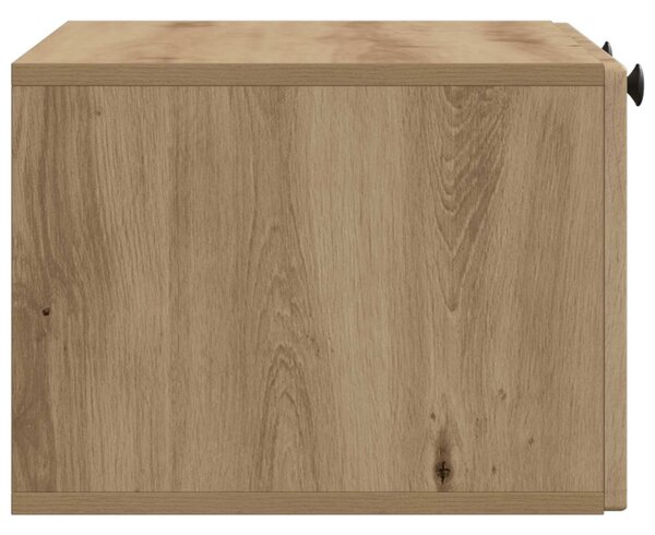 Fali TV szekrény Kézműves Tölgy 59,5 x 41 x 30 cm Szerelt Fa