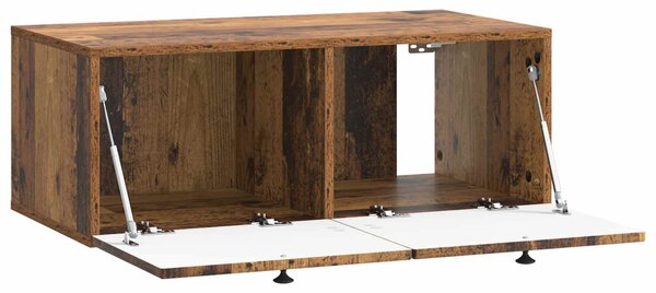 Fali TV szekrény Antik Fa 78,5 x 41 x 30 cm Szerelt Fa